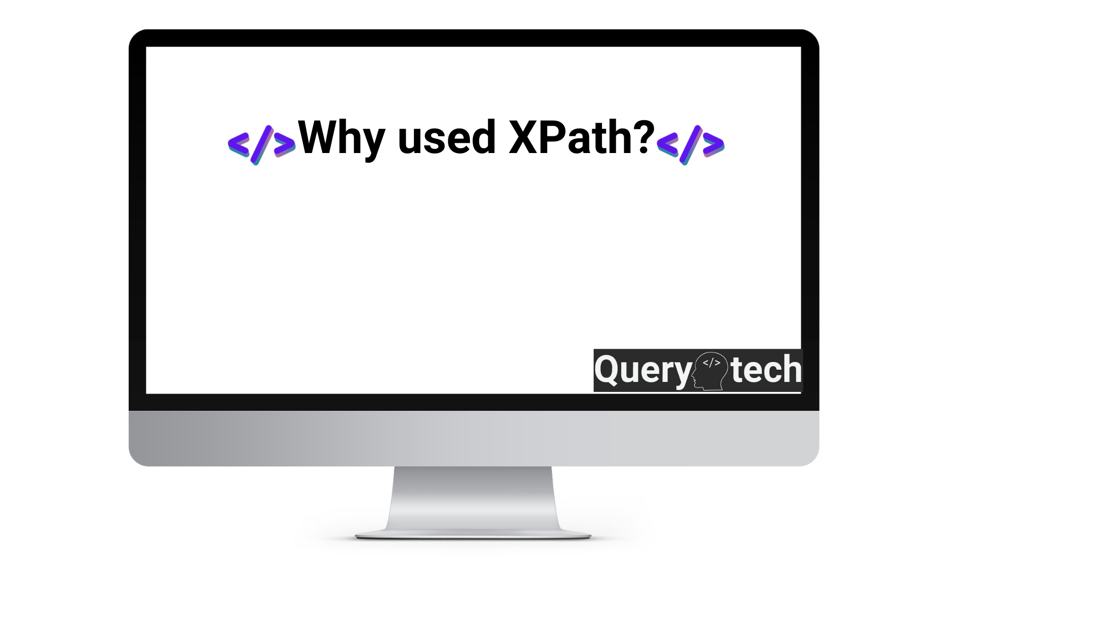 Why used xpath